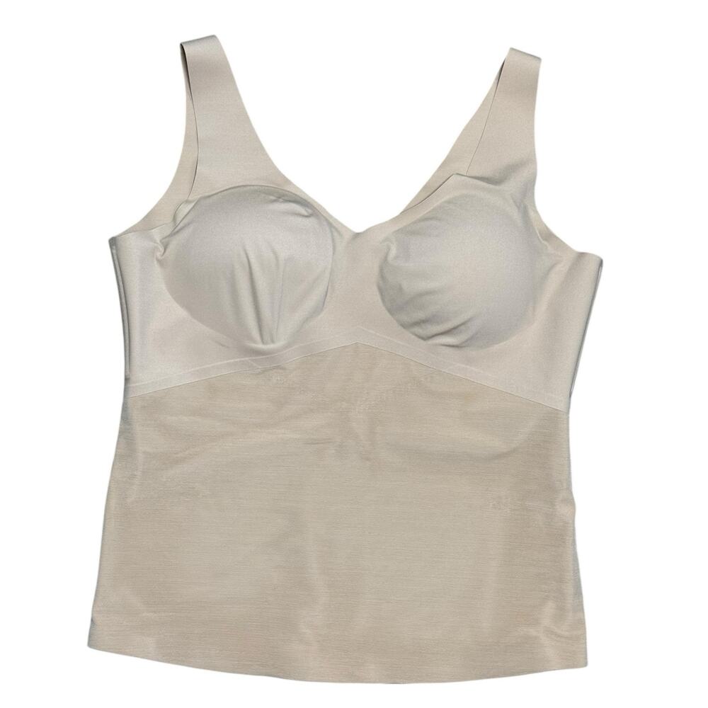 Honeylove LiftWear Tank Plus Size 2X Nude Smoothing Shaper Wireless Lift Comfort